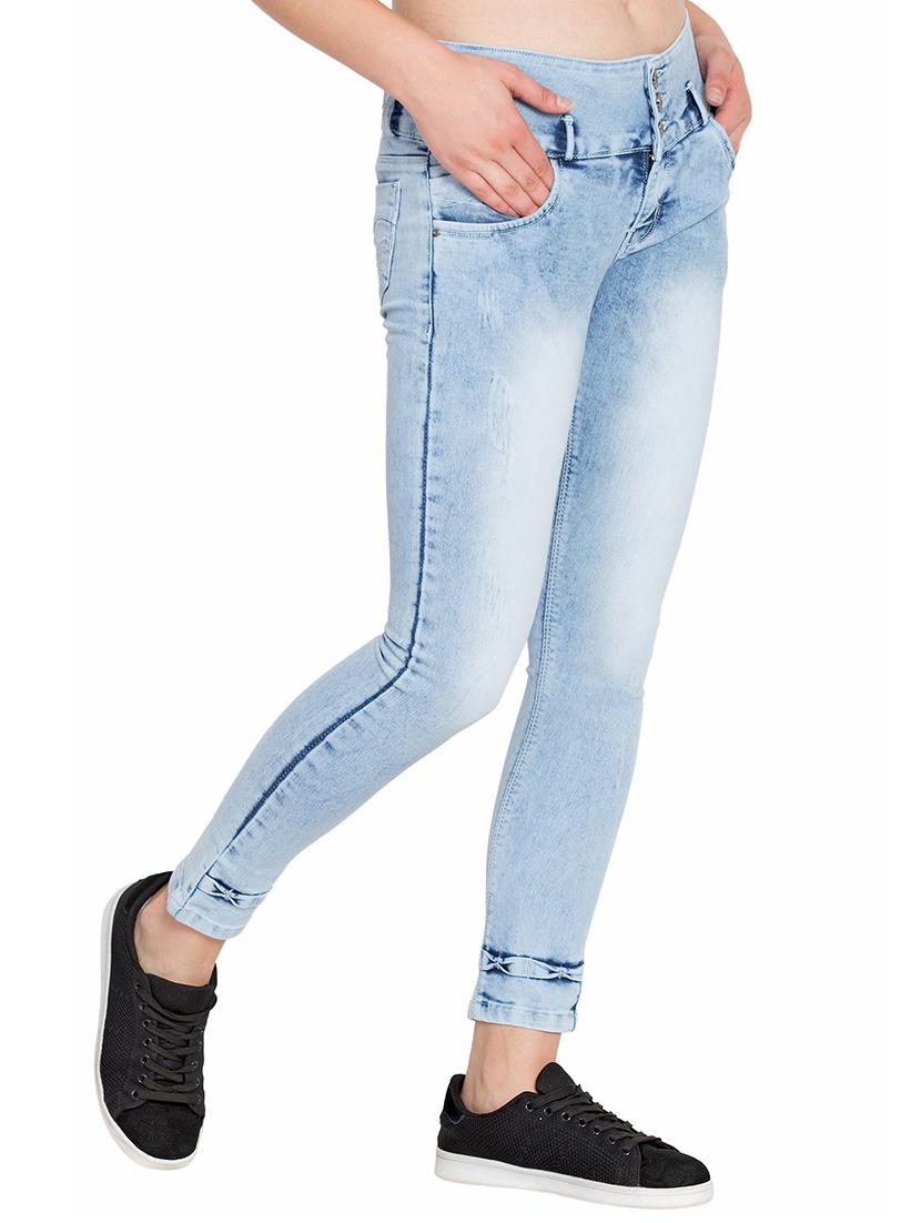 stone washed denim jeans - 15473564 - Zoom Image - 2