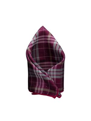 pink micro fiber tie with pocket square and cufflinks - 15473764 - Standard Image - 2