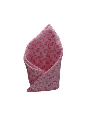 pink micro fiber tie with cufflink - 15473774 - Standard Image - 2