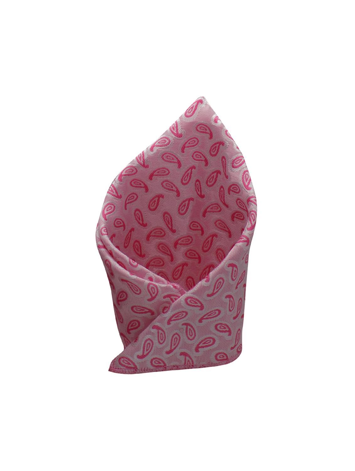 pink micro fiber tie with cufflink - 15473774 - Zoom Image - 2