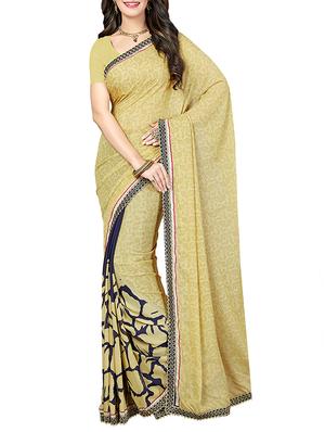 (pack of 2) multicolor georgette printed saree combo with blouse - 15475800 - Standard Image - 5