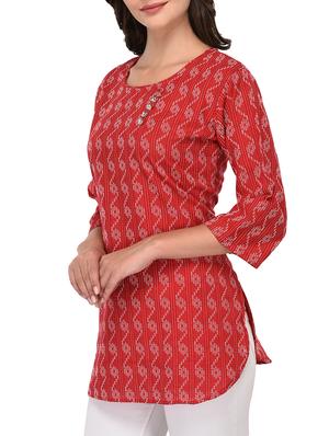 kantha embroidered kurti - 15476131 - Standard Image - 2
