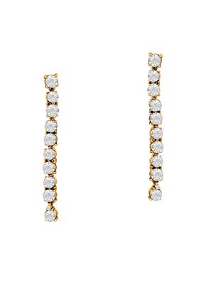 gold tone necklace, earrings & maangteeka set - 15476988 - Standard Image - 2