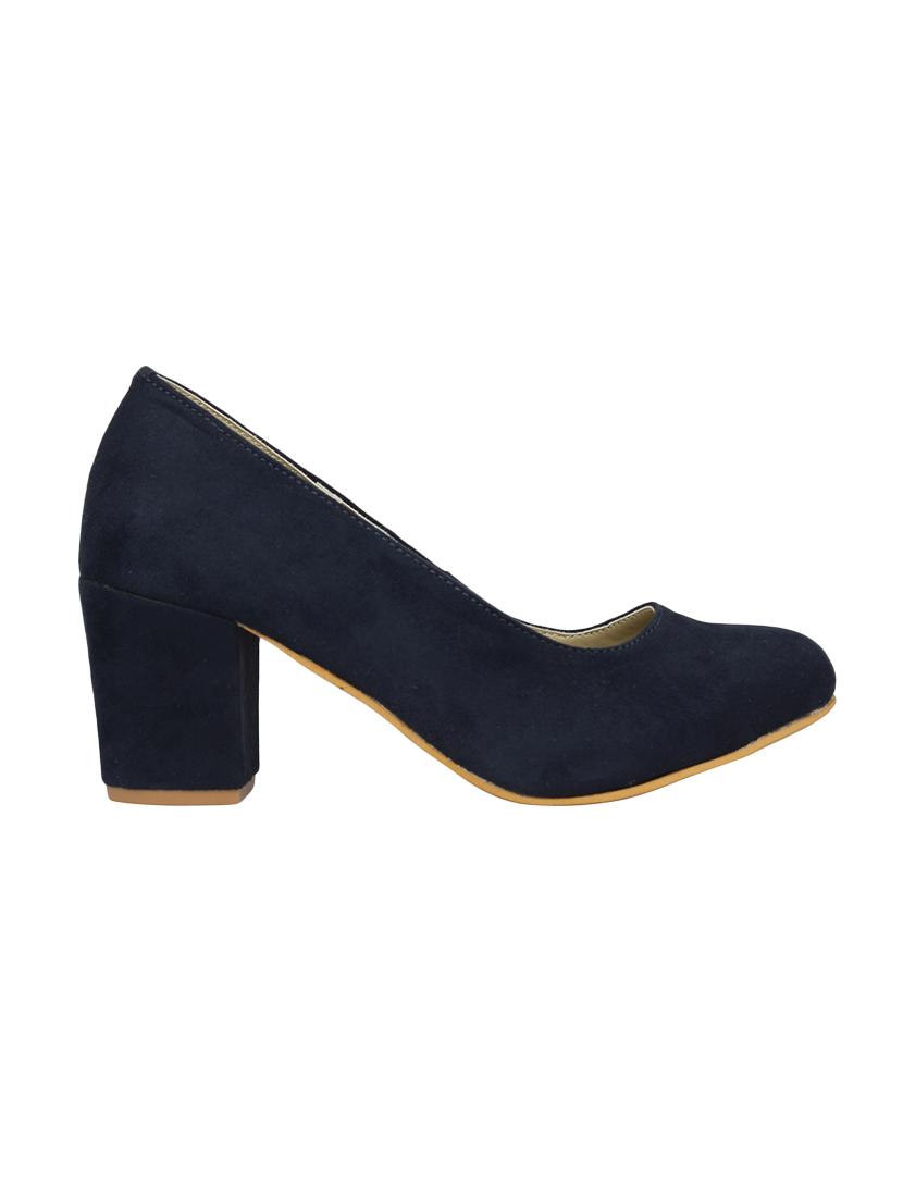 blue slip on pumps - 15477249 - Zoom Image - 2