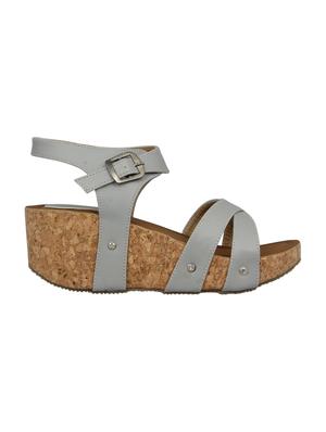 grey platforms wedges - 15477258 - Standard Image - 2