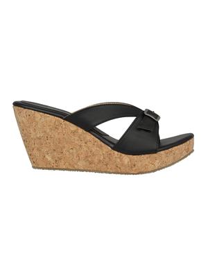 black platforms wedges - 15477264 - Standard Image - 2