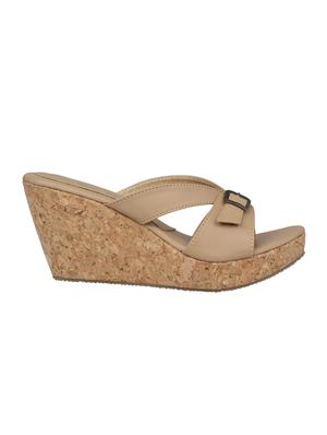 beige platforms wedges - 15477265 - Standard Image - 2