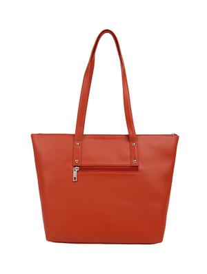 red leatherette (pu) regular handbag - 15477500 - Standard Image - 2