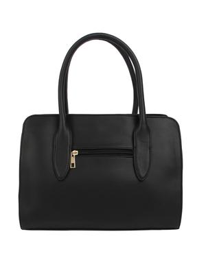 black leatherette (pu) regular handbag - 15477512 - Standard Image - 2