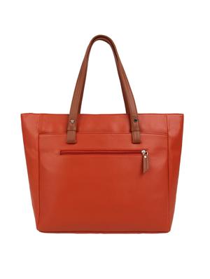 red leatherette (pu) regular handbag - 15477553 - Standard Image - 2