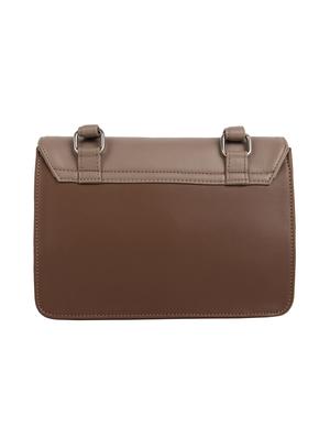 grey leatherette (pu) regular sling bag - 15477574 - Standard Image - 2