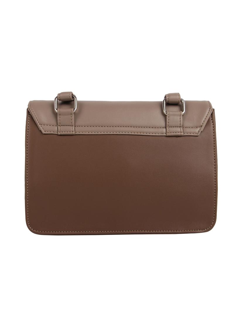 grey leatherette (pu) regular sling bag - 15477574 - Zoom Image - 2