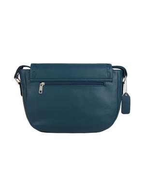 blue leatherette (pu) regular sling bag - 15477577 - Standard Image - 2