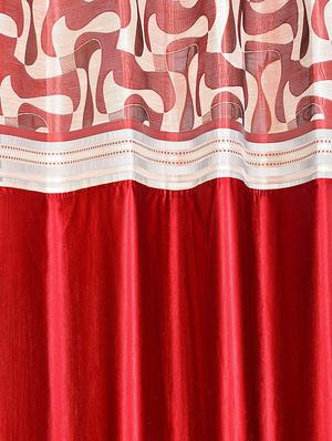 set of 2 polyester door curtains - 15478404 - Standard Image - 2