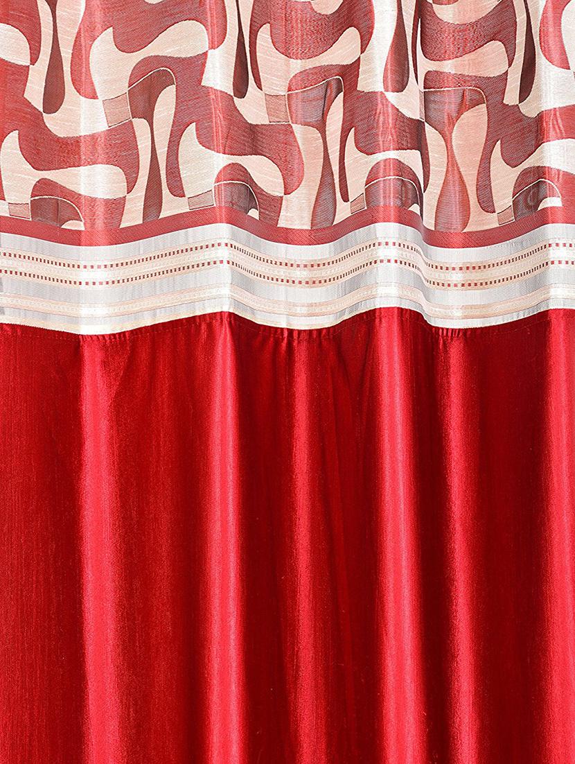 set of 2 polyester door curtains - 15478404 - Zoom Image - 2