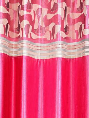 set of 2 polyester long door curtains - 15478424 - Standard Image - 2