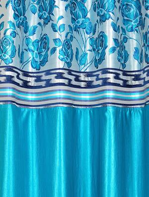 set of 2 polyester long door curtains - 15478435 - Standard Image - 2