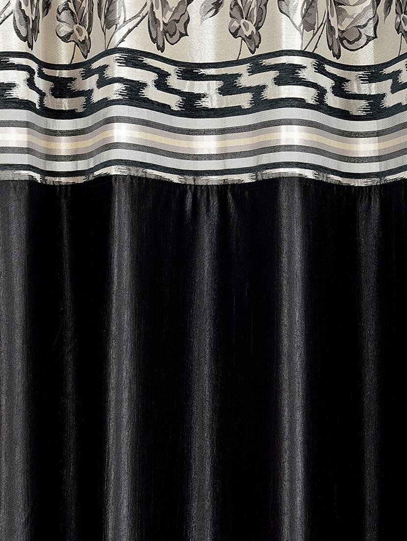 set of 2 polyester long door curtains - 15478460 - Zoom Image - 2