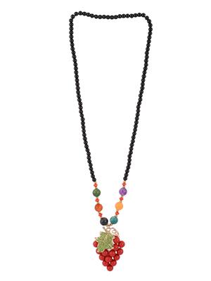 gold metal tribal necklace - 15478704 - Standard Image - 2