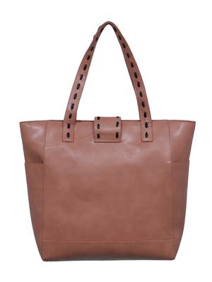 pink leatherette (pu) regular handbag - 15479057 - Standard Image - 2