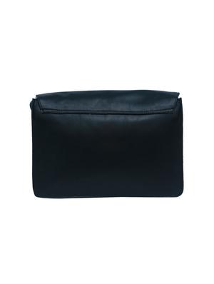 black leatherette (pu) regular sling bag - 15479069 - Standard Image - 2