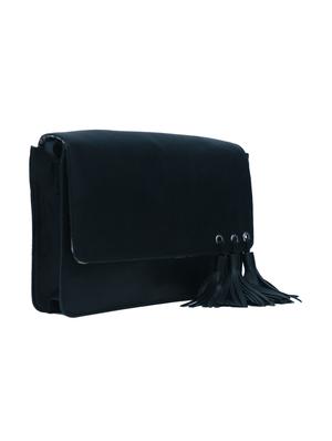 black leatherette (pu) regular sling bag - 15479069 - Standard Image - 5