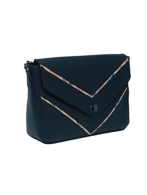 green leatherette (pu) regular sling bag - 15479074 - Standard Image - 5