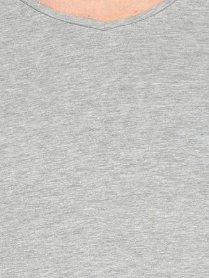 grey cotton t-shirt - 15480506 - Standard Image - 5