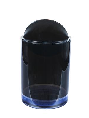 glass dustbin with lid - 15480981 - Standard Image - 2