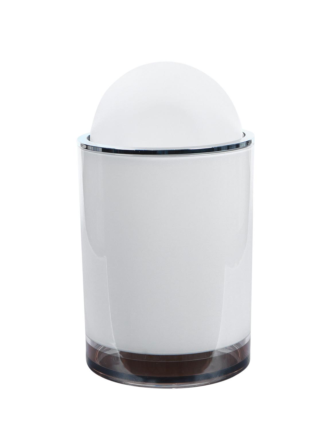 glass dustbin with lid - 15480983 - Zoom Image - 2