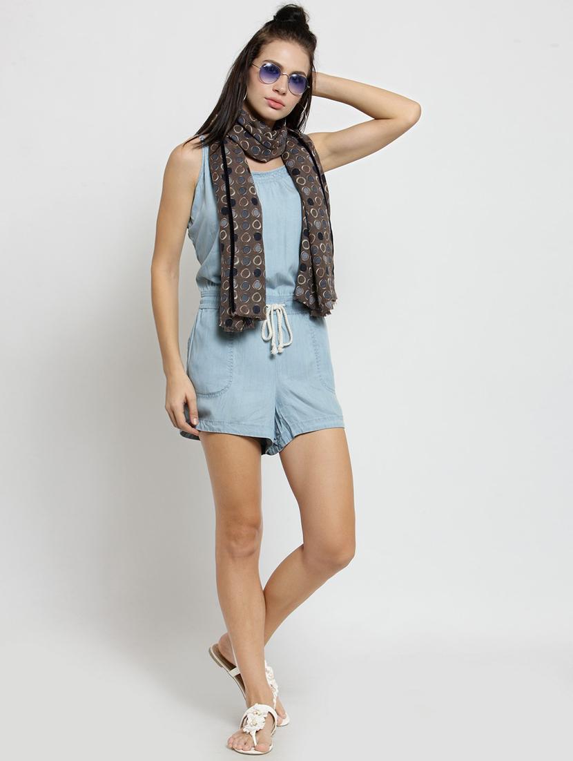 frayed hem wool stole - 15483546 - Zoom Image - 2