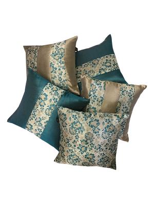 jacquard design set of 5 cushion covers - 15483619 - Standard Image - 2