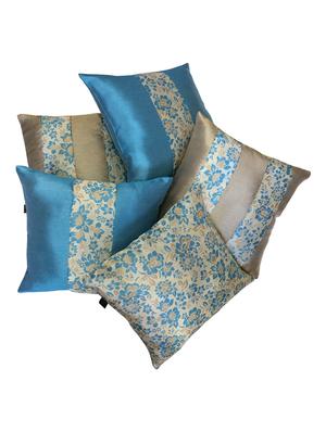 jacquard design set of 5 cushion covers - 15483621 - Standard Image - 2