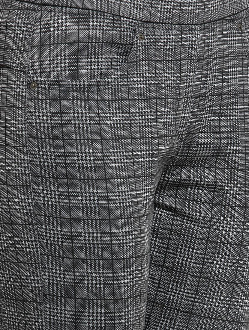 mid waist checkered jegging - 15486905 - Zoom Image - 5