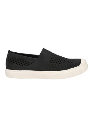 black Rubber casual slip ons - 15488594 - Standard Image - 2