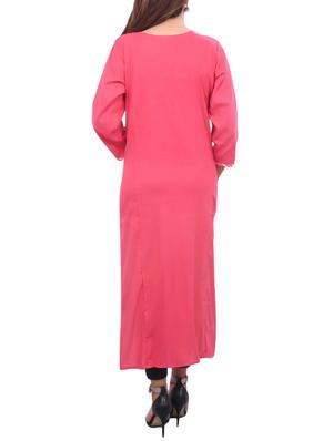 mirror work layered kurta - 15488750 - Standard Image - 2