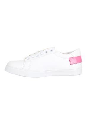 white lace-up sneakers - 15489452 - Standard Image - 2