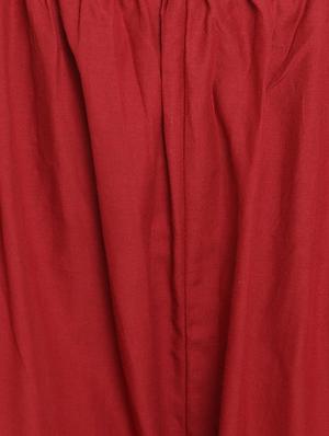 ruffled straight palazzo - 15490879 - Standard Image - 5