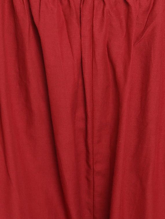 ruffled straight palazzo - 15490879 - Zoom Image - 5