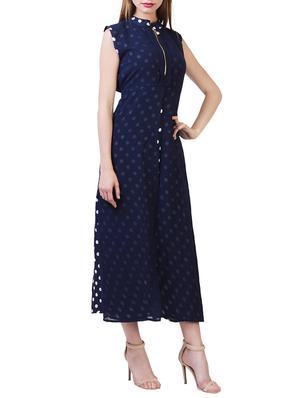 polka dotted layered belted dress - 15491013 - Standard Image - 2