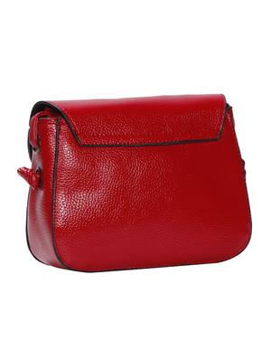 red leatherette (pu) regular sling bag - 15491081 - Standard Image - 2