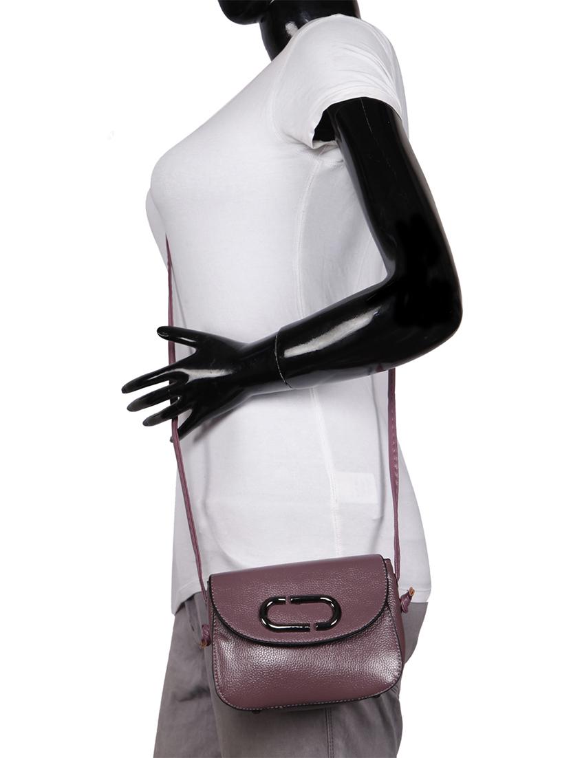 purple leatherette (pu) regular sling bag - 15491117 - Zoom Image - 5