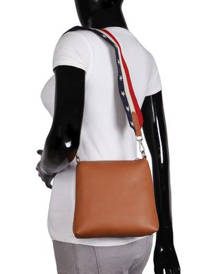 tan leatherette (pu) regular sling bag - 15491165 - Standard Image - 5