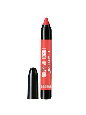 Lakme Enrich Lip Crayon, Peach Magic - 15491965 - Standard Image - 2
