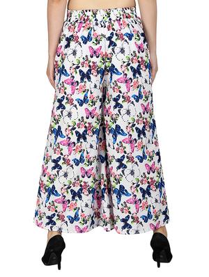 set of 2 printed flared palazzo - 15492106 - Standard Image - 5