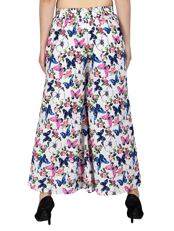 set of 2 printed flared palazzo - 15492106 - Zoom Image - 5