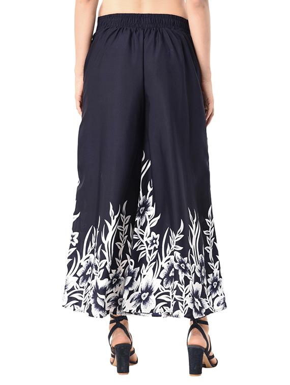 set of 2 printed flared palazzo - 15492111 - Zoom Image - 5