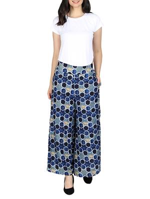 set of 2 printed flared palazzo - 15492118 - Standard Image - 11