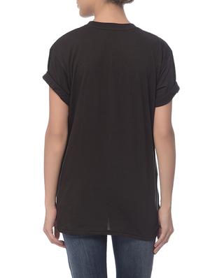 turn-up sleeved knitted tee - 15492231 - Standard Image - 2