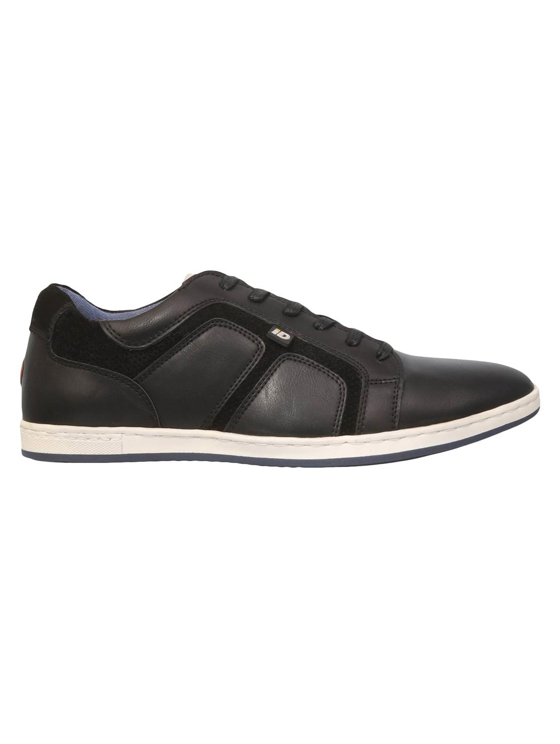 black Leather lace up sneakers - 15492756 - Zoom Image - 2